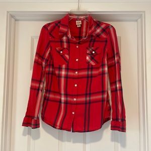 Plaid Button Up Shirt